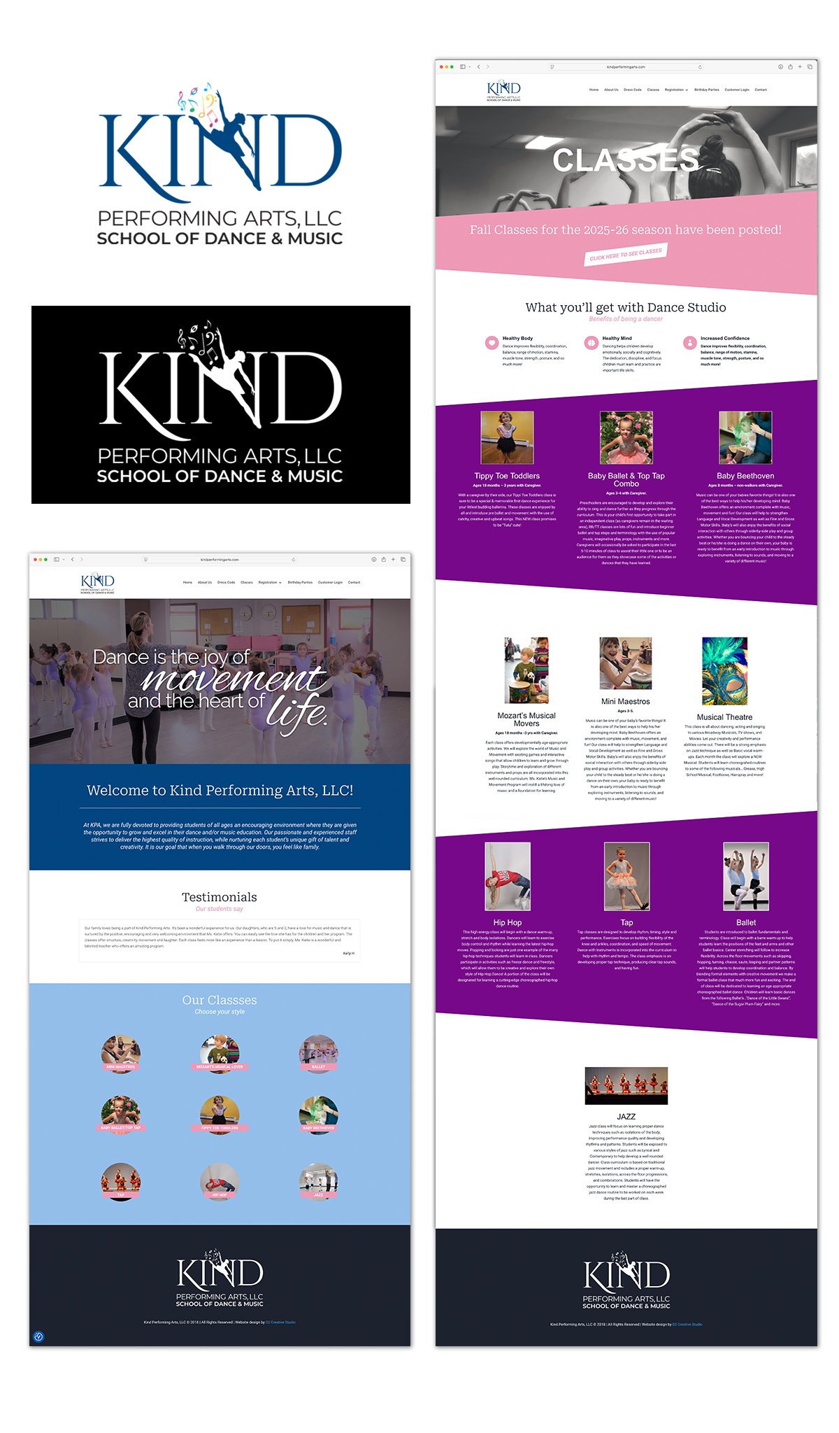 Kind Performing Arts website
