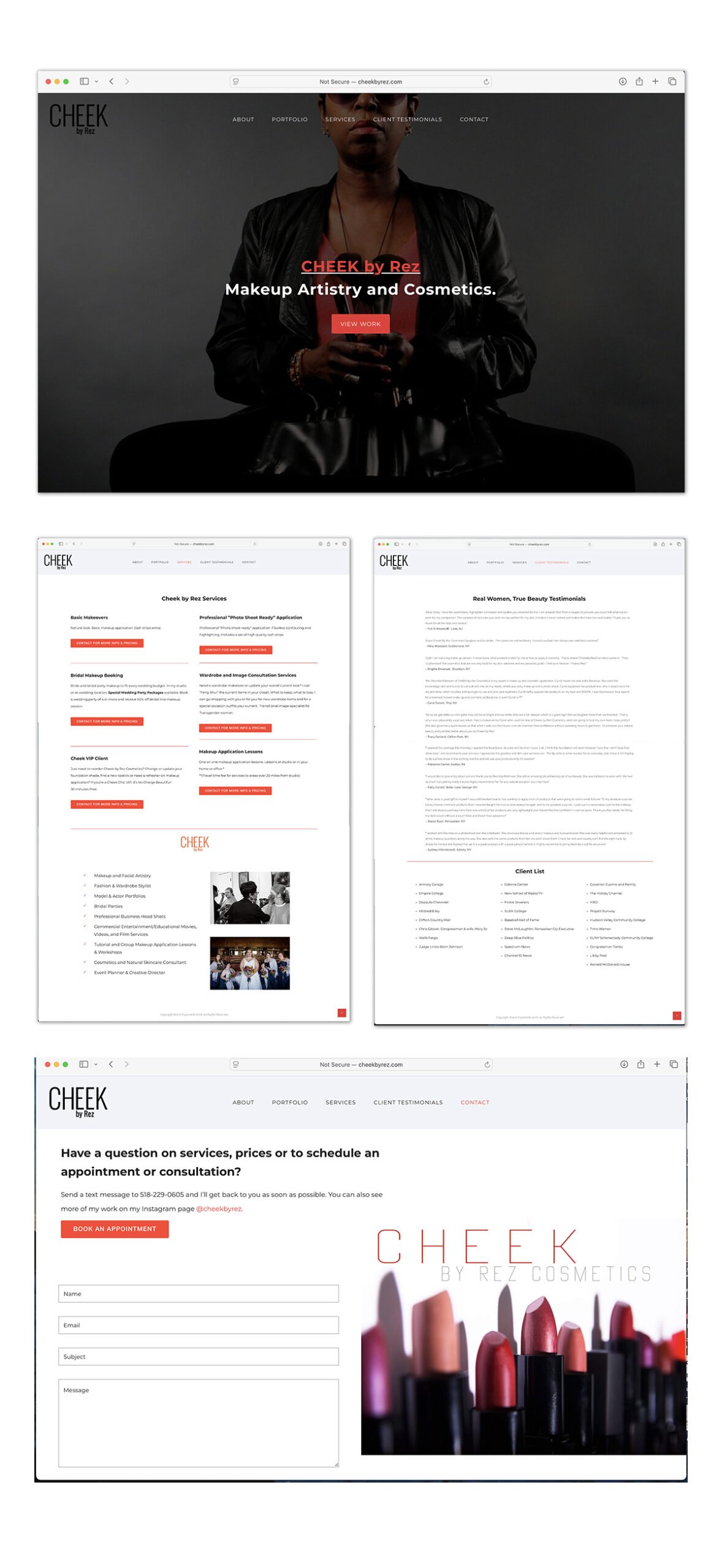 Cheek by Rez Website