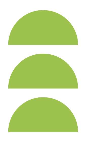 Green Half Circles